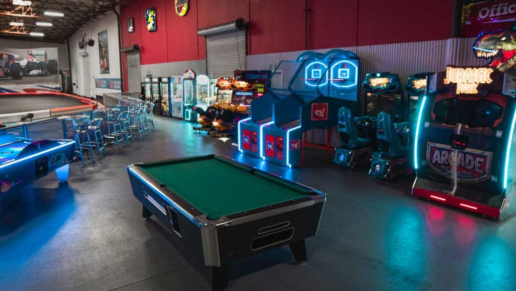 the arcade inside k1 speed carlsbad