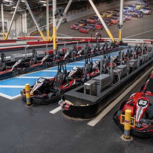 the pits including the go karts at k1 speed ontario